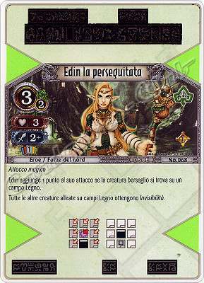 068 Edin la Perseguitata molto rara -NEAR MINT-
