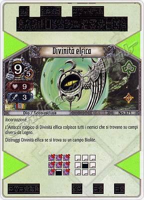 071 Divinita' Elfica molto rara -NEAR MINT-