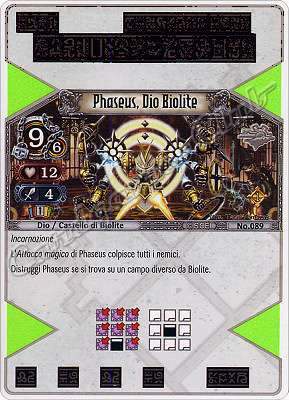 089 Phaseus, Dio Biolite molto rara -NEAR MINT-
