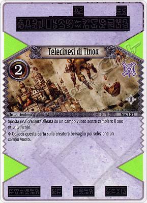 101 Telecinesi di Tinoa non comune -NEAR MINT-