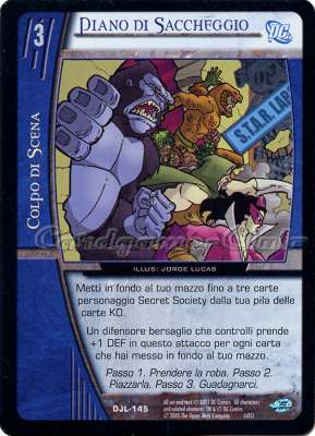 DJL-145 Piano di Saccheggio comune -NEAR MINT-