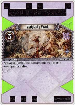 109 Veggente Vizak rara -NEAR MINT-