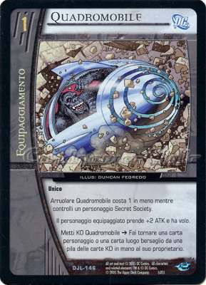 DJL-146 Quadromobile non comune -NEAR MINT-