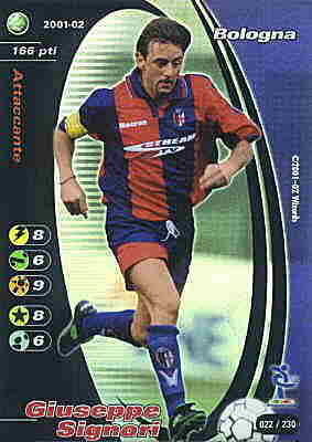 022/230 Giuseppe Signori rara foil -NEAR MINT-