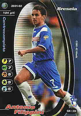 029/230 Antonio Filippini comune -NEAR MINT-