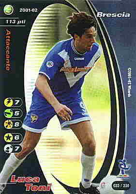 033/230 Luca Toni rara foil -NEAR MINT-