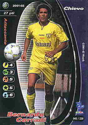 043/230 Bernardo Corradi comune -NEAR MINT-