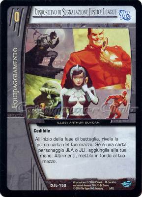 DJL-152 Dispositivo di Segnalazione Justice League comune -NEAR MINT-