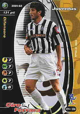 074/230 Ciro Ferrara comune -NEAR MINT-