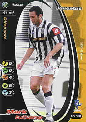 075/230 Mark Iuliano comune -NEAR MINT-