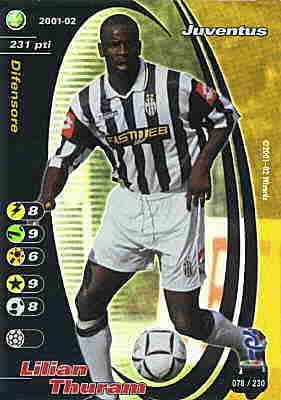 078/230 Lilian Thuram rara foil -NEAR MINT-