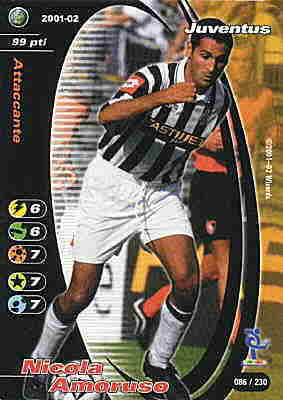 086/230 Nicola Amoruso comune -NEAR MINT-