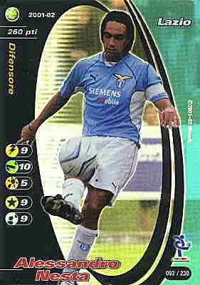 093/230 Alessandro Nesta rara foil -NEAR MINT-