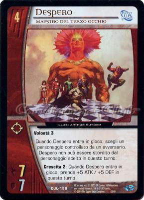 DJL-156 Despero comune -NEAR MINT-