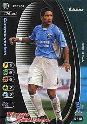 102/230 Diego Simeone comune -NEAR MINT-