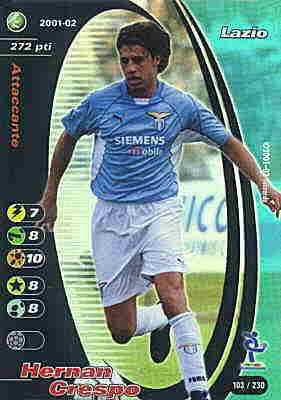 103/230 Hernan Crespo rara foil -NEAR MINT-