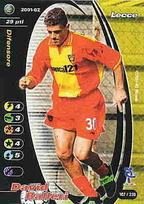 107/230 David Balleri comune -NEAR MINT-