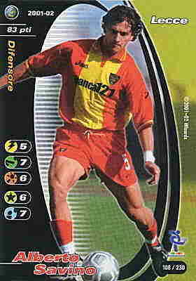 108/230 Alberto Savino comune -NEAR MINT-