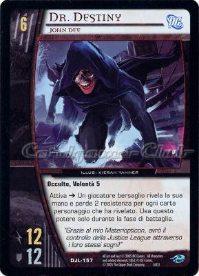 DJL-157 Dr. Destiny comune -NEAR MINT-
