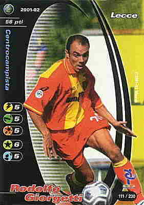 111/230 Rodolfo Giorgetti comune -NEAR MINT-