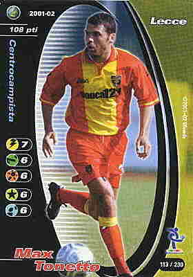 113/230 Max Tonetto comune -NEAR MINT-