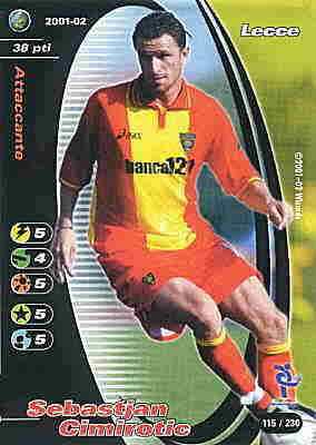 115/230 Sebastjan Cimirotic comune -NEAR MINT-