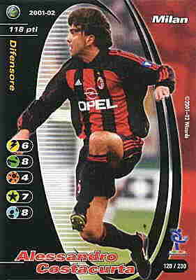 120/230 Alessandro Costacurta comune -NEAR MINT-