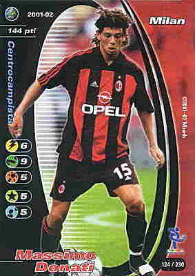 124/230 Massimo Donati comune -NEAR MINT-