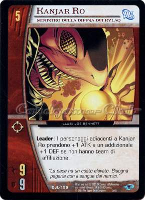 DJL-159 Kanjar Ro comune -NEAR MINT-