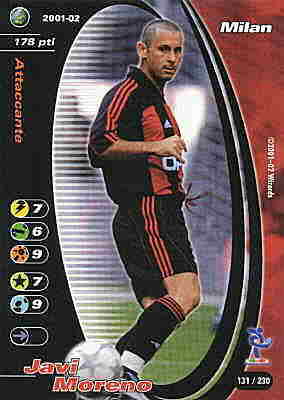 131/230 Javi Moreno comune -NEAR MINT-