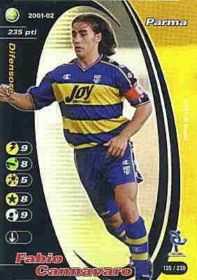 135/230 Fabio Cannavaro rara foil -NEAR MINT-