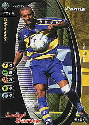 138/230 Luigi Sartor comune -NEAR MINT-