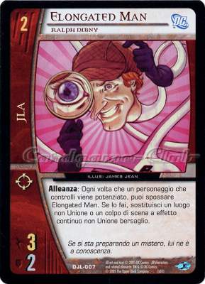 DJL-007 Elongated Man comune -NEAR MINT-