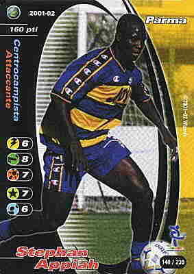 140/230 Stephan Appiah comune -NEAR MINT-