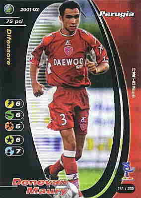 151/230 Donovan Maury comune -NEAR MINT-