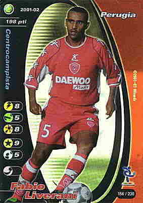 156/230 Fabio Liverani rara foil -NEAR MINT-