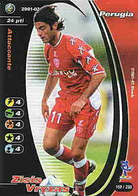 159/230 Zisis Vryzas comune -NEAR MINT-