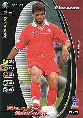 162/230 Giuseppe Cardone comune -NEAR MINT-