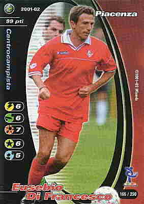 165/230 Eusebio Di Francesco comune -NEAR MINT-