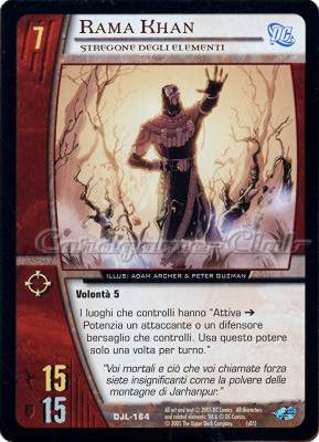 DJL-164 Rama Khan comune -NEAR MINT-