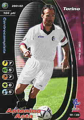 191/230 Antonino Asta comune -NEAR MINT-