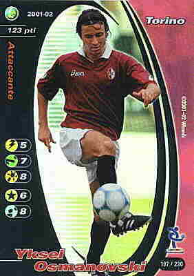 197/230 Yksel Osmanovski rara foil -NEAR MINT-