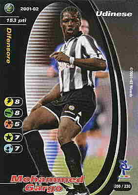 200/230 Mohammed Gargo comune -NEAR MINT-