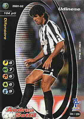 201/230 Andrea Sottil comune -NEAR MINT-