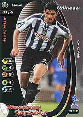 207/230 Vincenzo Iaquinta comune -NEAR MINT-