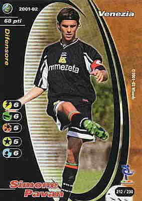 212/230 Simone Pavan comune -NEAR MINT-