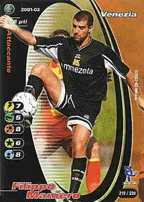 219/230 Filippo Maniero comune -NEAR MINT-