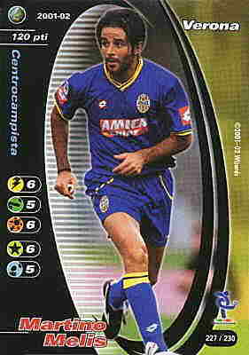 227/230 Martino Melis comune -NEAR MINT-