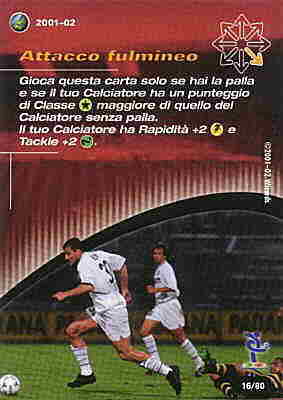 16/80 Attacco Fulmineo comune -NEAR MINT-