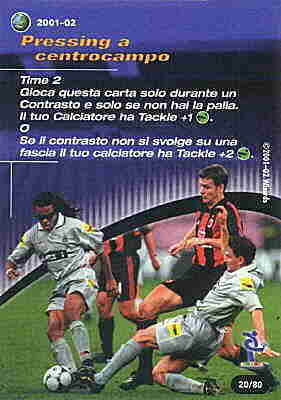 20/80 Pressing a Centrocampo comune -NEAR MINT-
